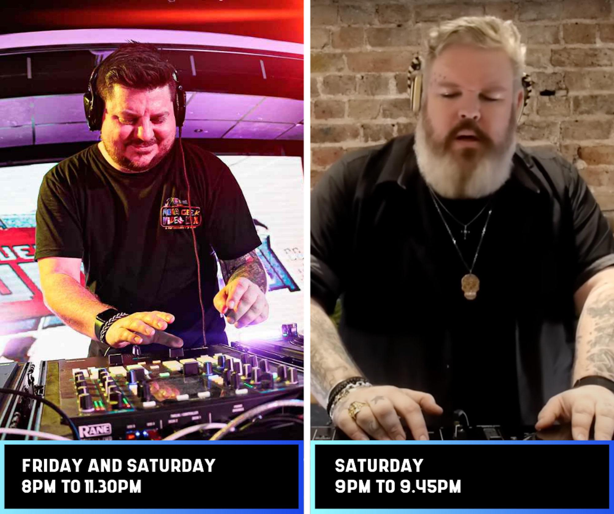 LevelUpLeroy and Kristian Nairn DJ Sets at BCC